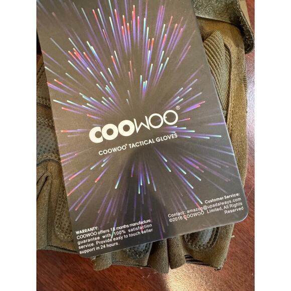 COOWOO Tactical Half-Finger Gloves – One Size - Picture 3 of 9